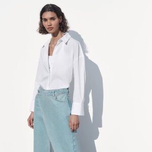 ZARA Poplin Button Down